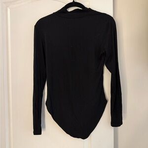 Elegant Black Long Sleeve Top